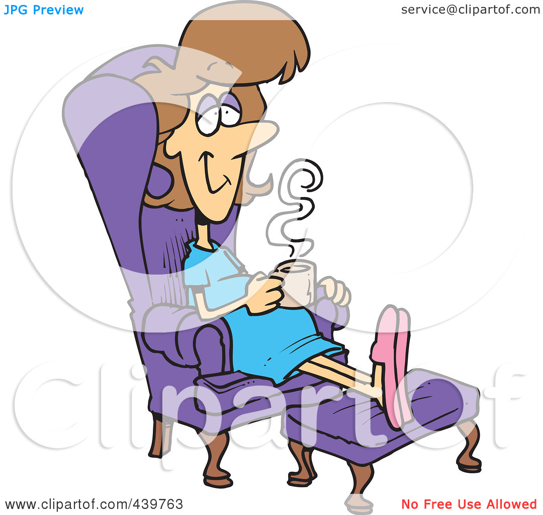 1080x1024 Relax Clipart Woman Retirement