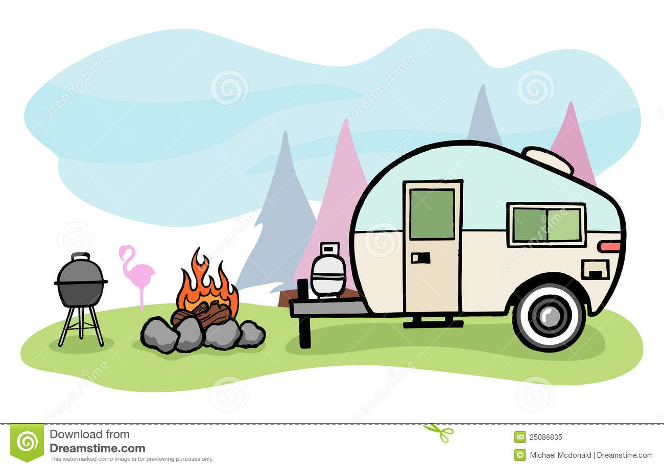 1300x918 Camping Clipart Camper