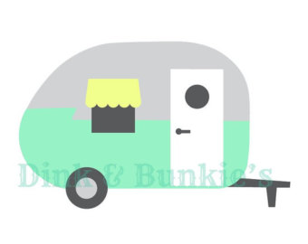 340x270 Retro Camper Vector Etsy