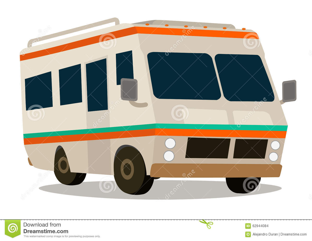 1300x1005 Rv Travel Cartoon Clipart