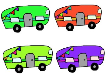 350x270 Vintage Camper Clip Art By Evelyn Stevenson Teachers Pay Teachers