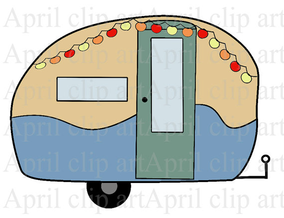 570x437 Camper Clipart