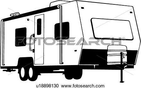 450x283 Camper Clipart