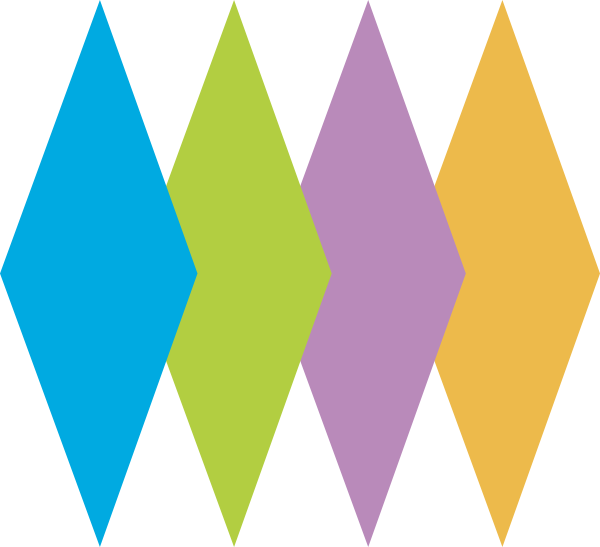 600x547 Retro Diamond Shapes Clip Art