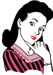 210x297 Housewife Clip Art