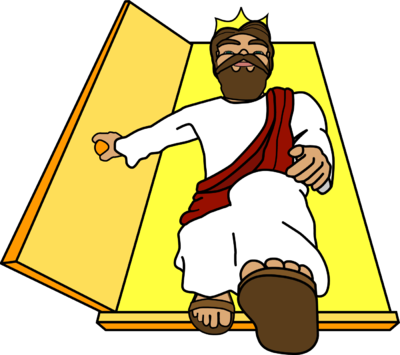 400x355 Clipart Jesus Returning