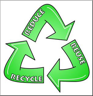 304x314 Clip Art Reduce, Reuse, Recycle Logo 1 Color 2 I