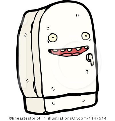 400x420 Refrigerator Clipart