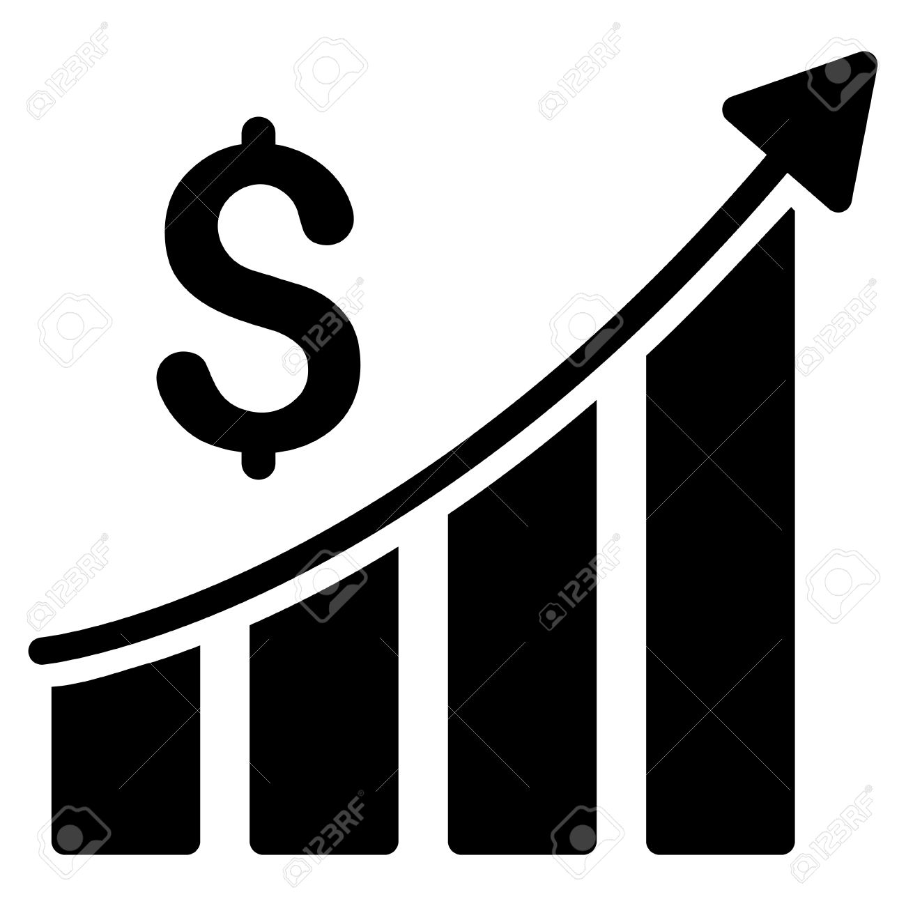 1300x1300 Chart Clipart Sales Growth