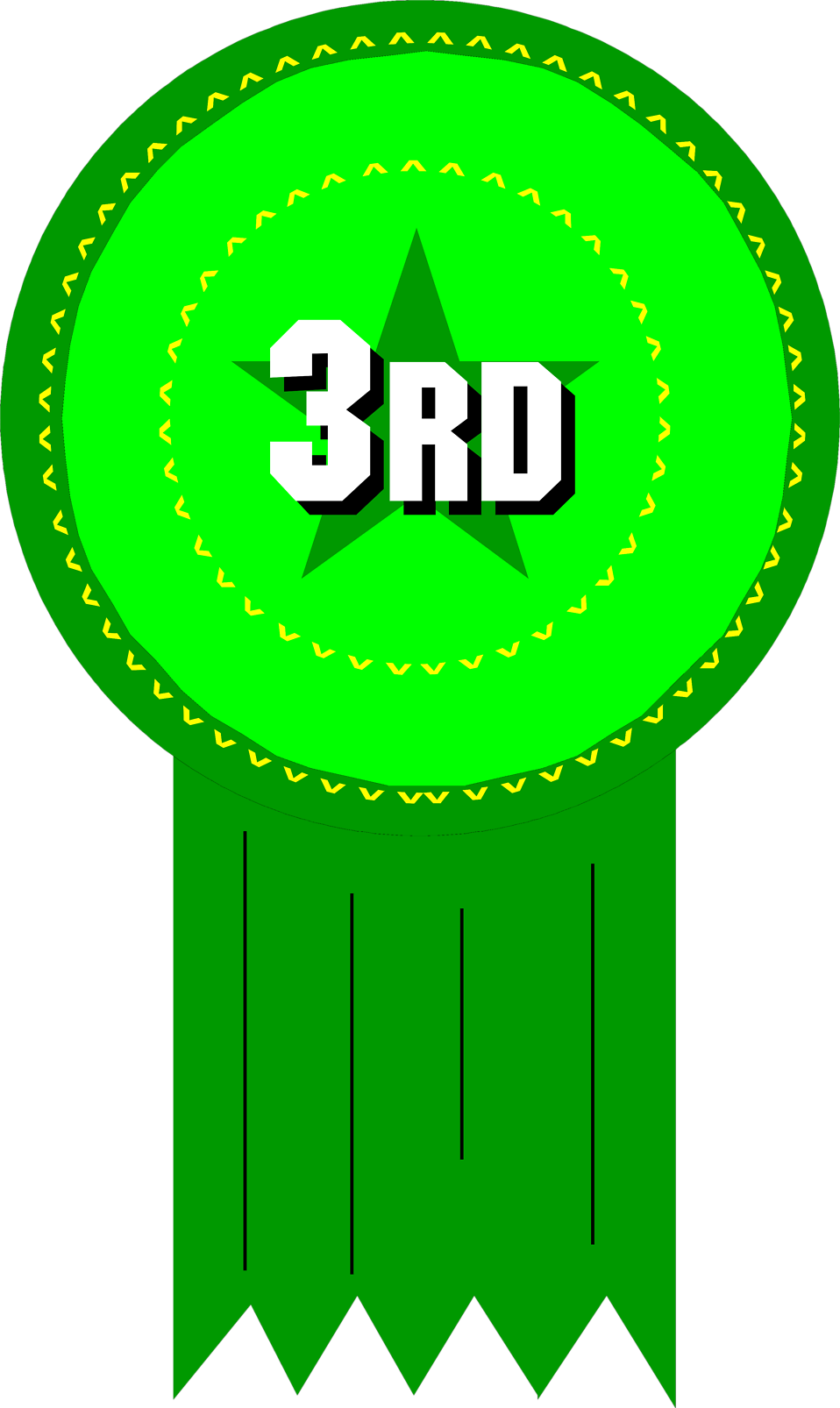 958x1606 Third Prize Clipart