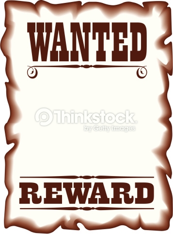 357x481 Poster Clipart Reward