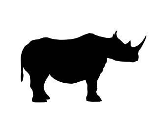 340x270 Rhino Svg Etsy