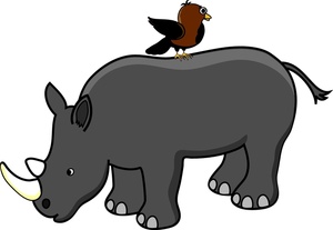 300x207 Free Free Rhino Clip Art Image 0515 1005 2706 0400 Animal Clipart