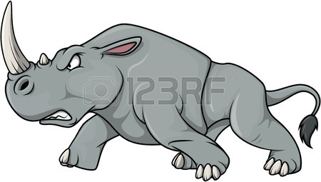 450x255 Rhinoceros Clip Art