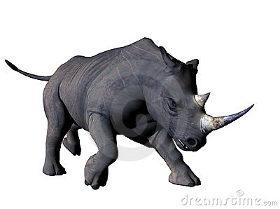 400x298 Rhinoceros Clip Art