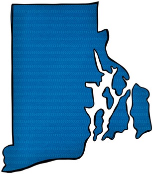 307x350 Rhode Island State Clip Art By Keeping Life Creative Tpt