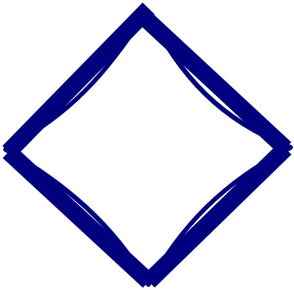 600x593 Free Blue Diamond Clipart Image