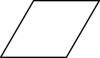 320x186 Large Rhombus For Pattern Block Set Clipart Etc