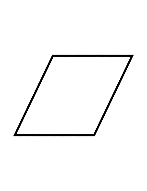 494x640 Area Parallelogram Clip Art Cliparts