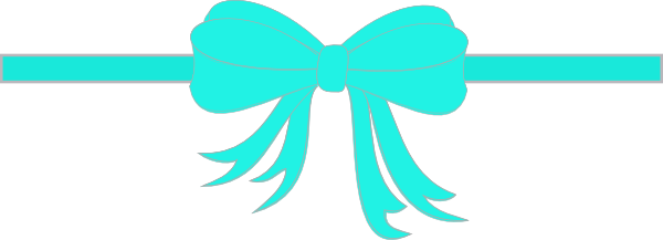 600x217 Ribbon Bow Clip Art