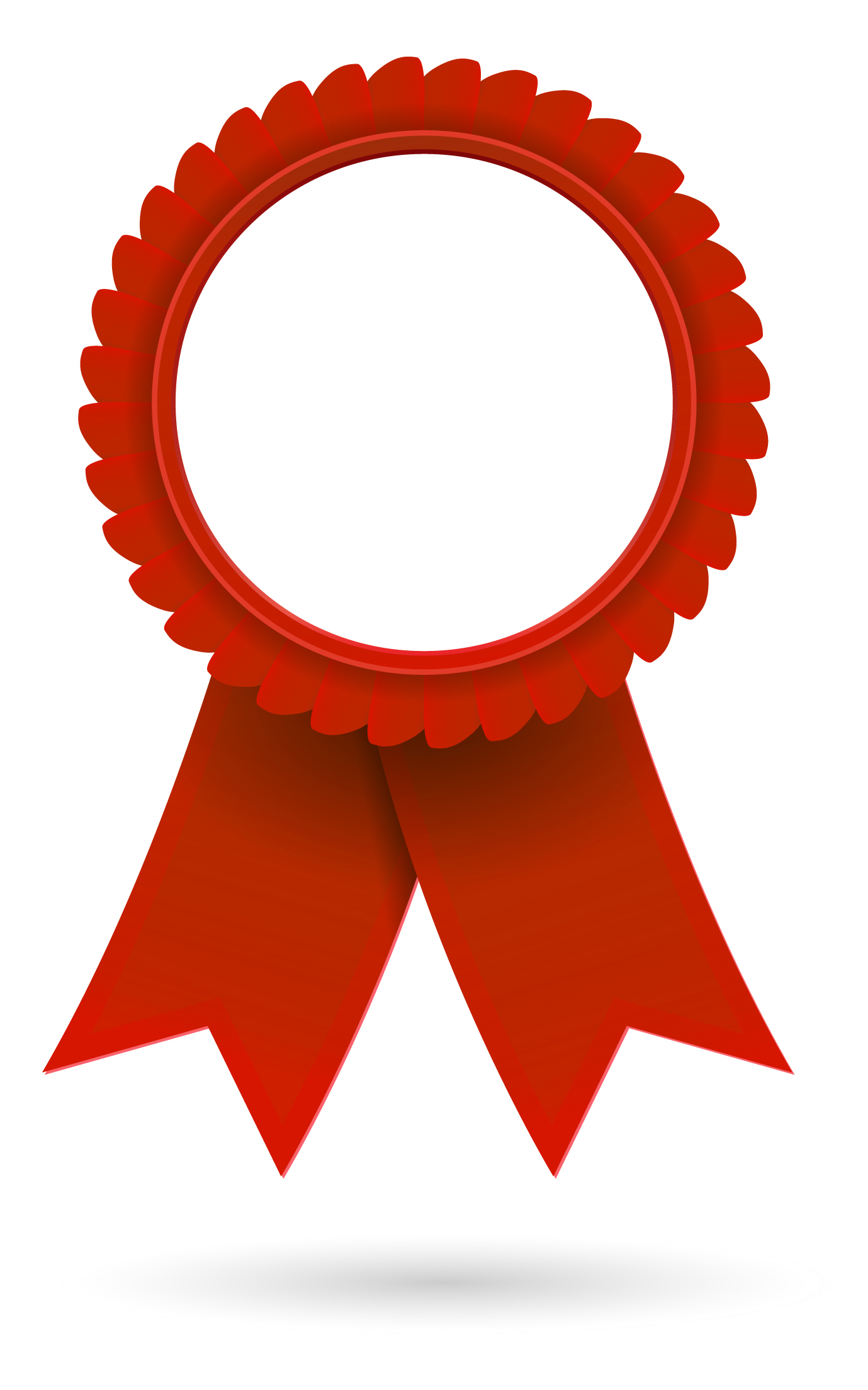 1379x2208 Red Award Ribbon Clipart
