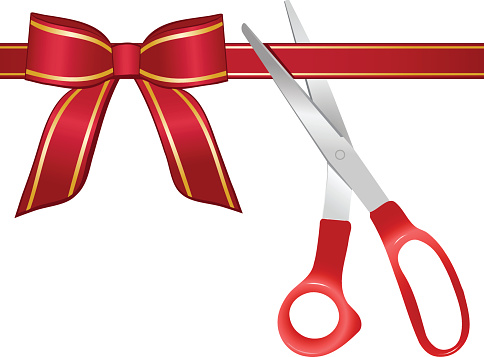 484x357 Ribbon Cutting Clip Art