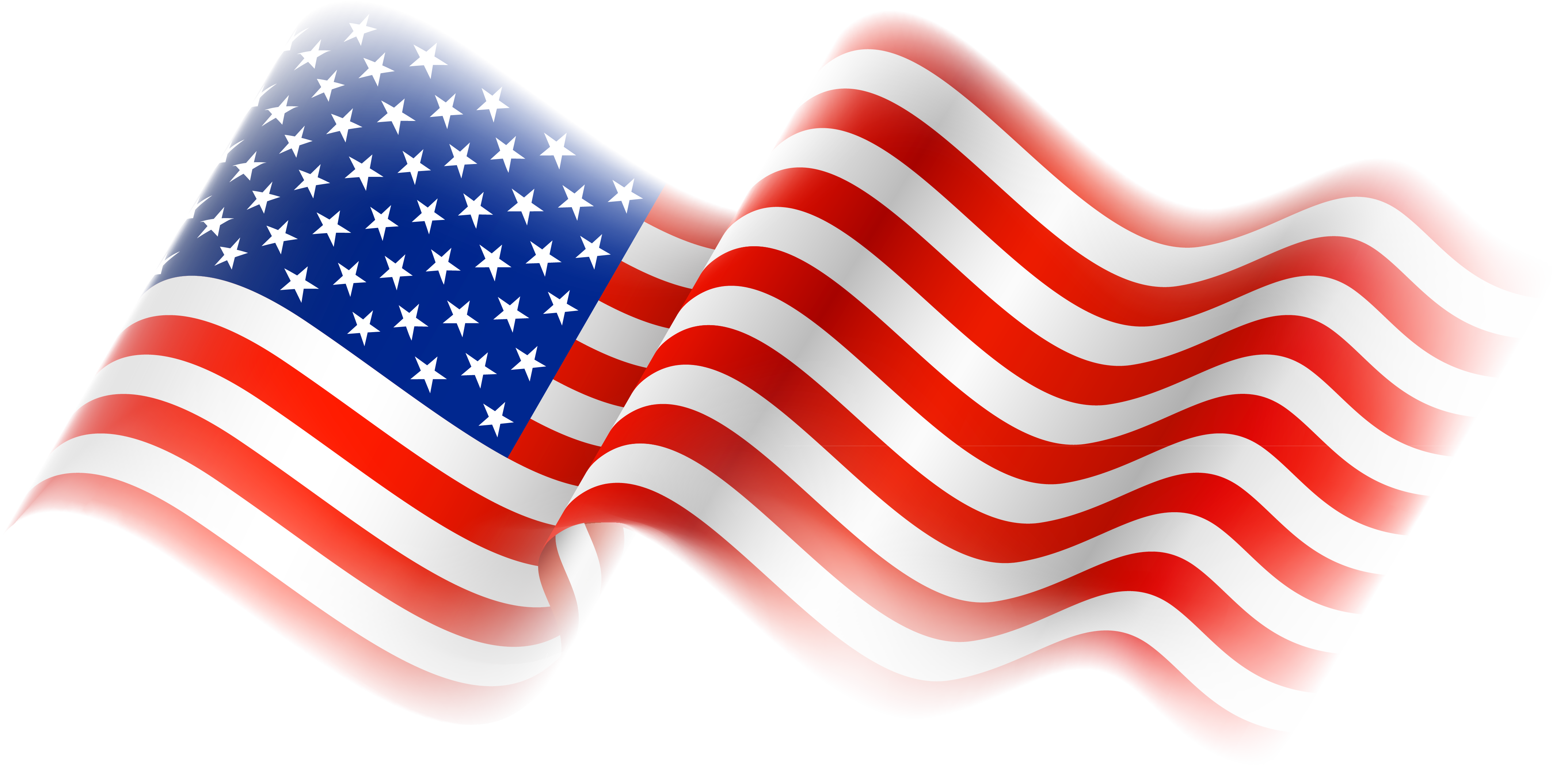 4292x2113 Ribbon Clipart American