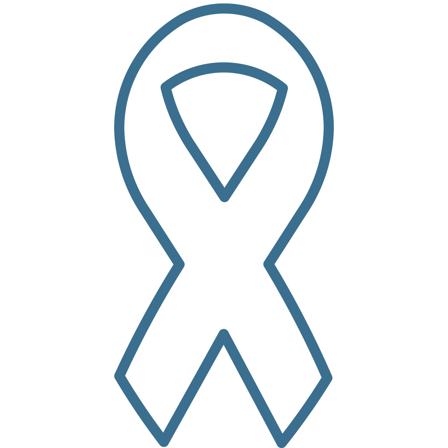 1500x1500 Cancer Ribbon Awareness Ribbon Outline Free Clipart Images 2