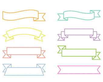 340x270 Ribbon Outline Etsy