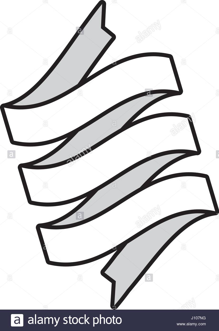 921x1390 Ribbon Banner Decoration Icon Outline Stock Vector Art
