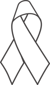 174x297 Breast Cancer Ribbon Bampw Clip Art