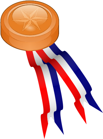 356x480 Free Medal Ribbons Clipart