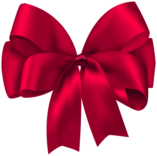 500x498 Beautiful Red Bow Png Clipart Tuk Ribbon Png, Clip