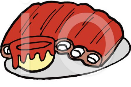450x300 Ribs Clip Art