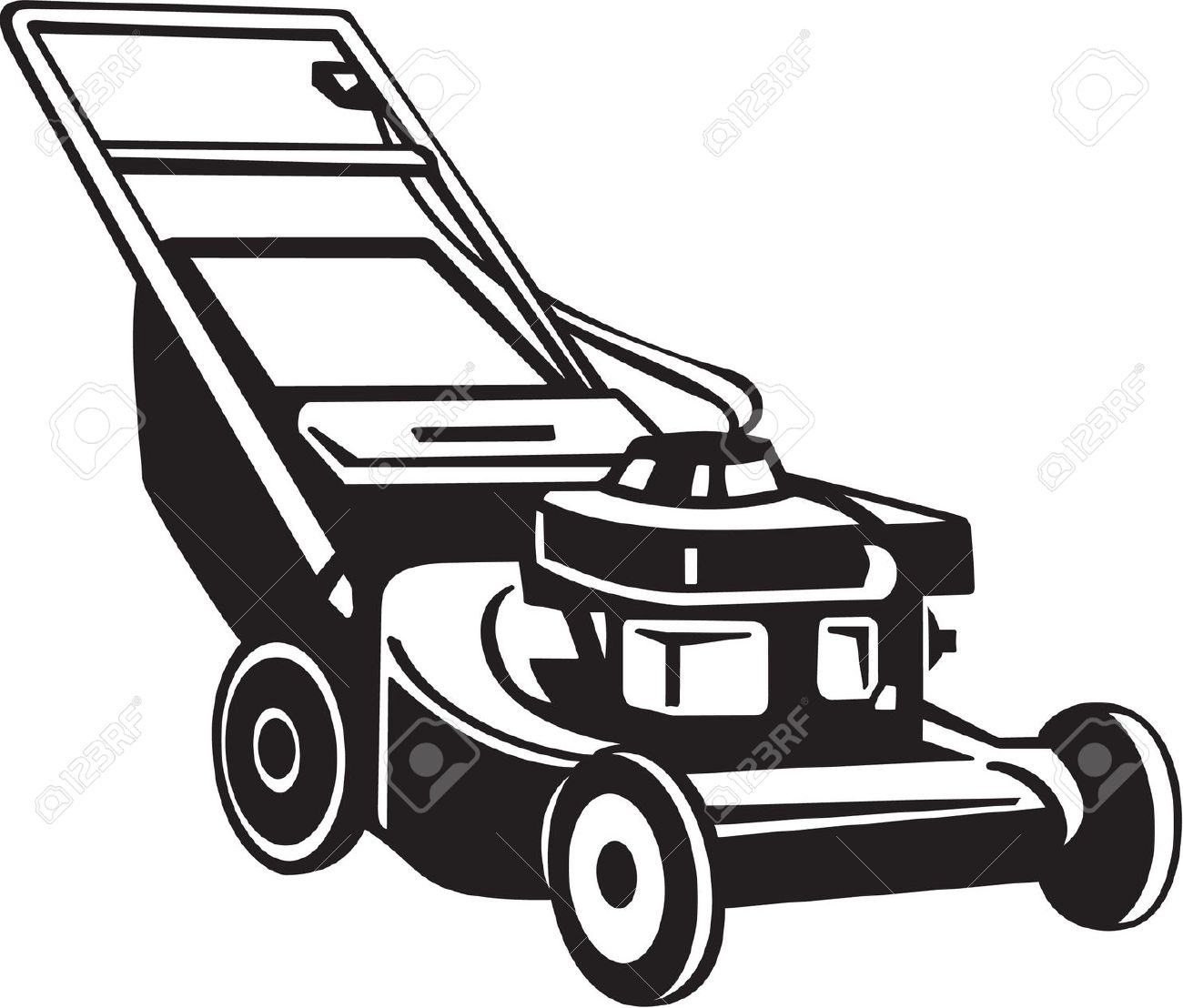 1300x1108 Lawn Mower Pictures Clip Art Clipart