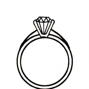 300x300 Ring Clipart Black And White Collection