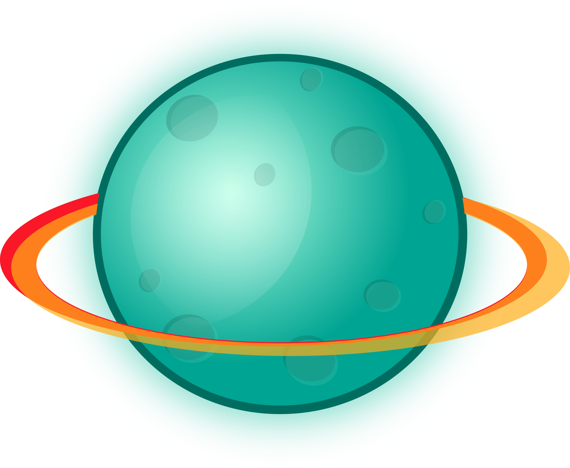 2400x1970 Ring Clipart Teal
