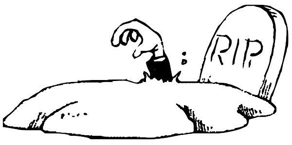 600x299 Gravestone Clipart Graveyard