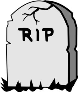 252x297 Rip Gravestone Clip Art