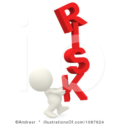 400x420 Taking Risks Clipart