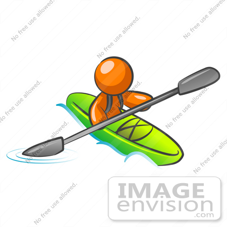 450x450 River Clipart 34379 Clip Art Graphic Of An Orange Guy Character
