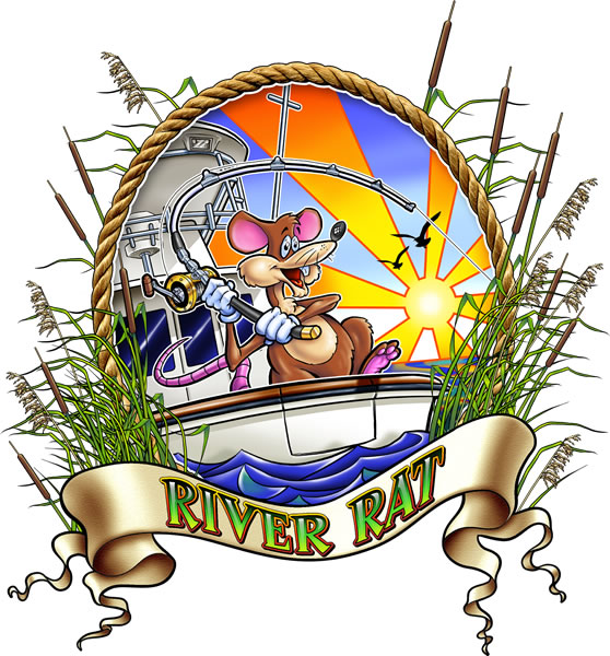 558x600 River Rat Clipart