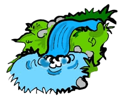 250x202 Waterfall Clipart River