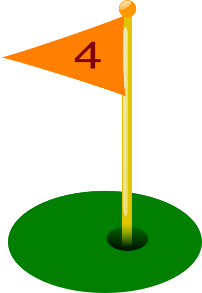 408x591 Golf Flag Clip Art Clipart Panda