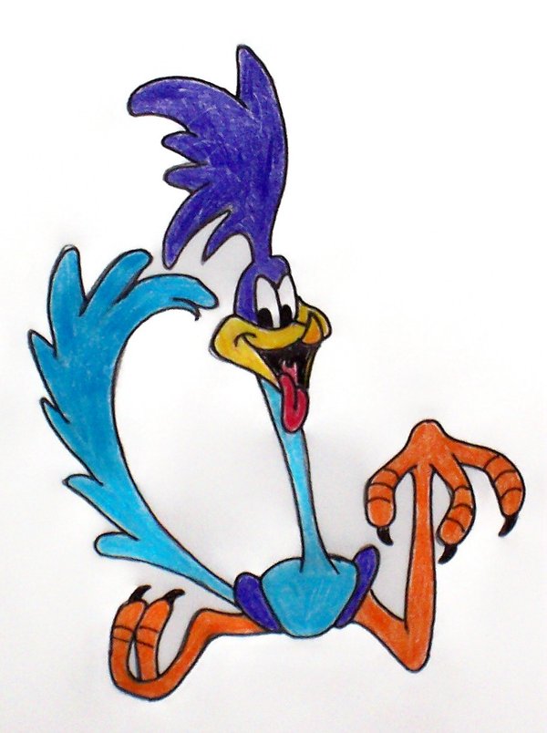 600x804 Roadrunner Clip Art