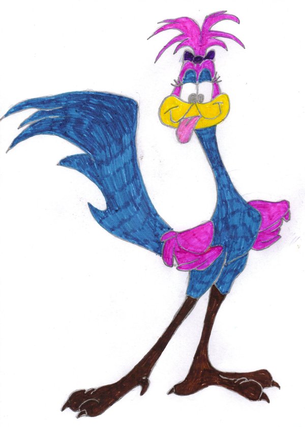 600x839 Roadrunners Girlfriend By Cartoonprincessml