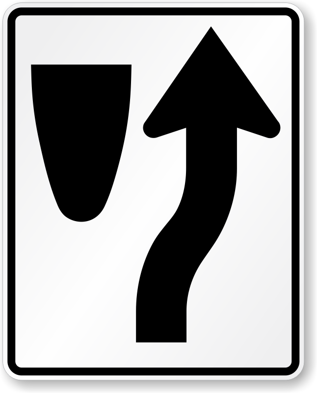 646x800 Keep Right Symbol Sign