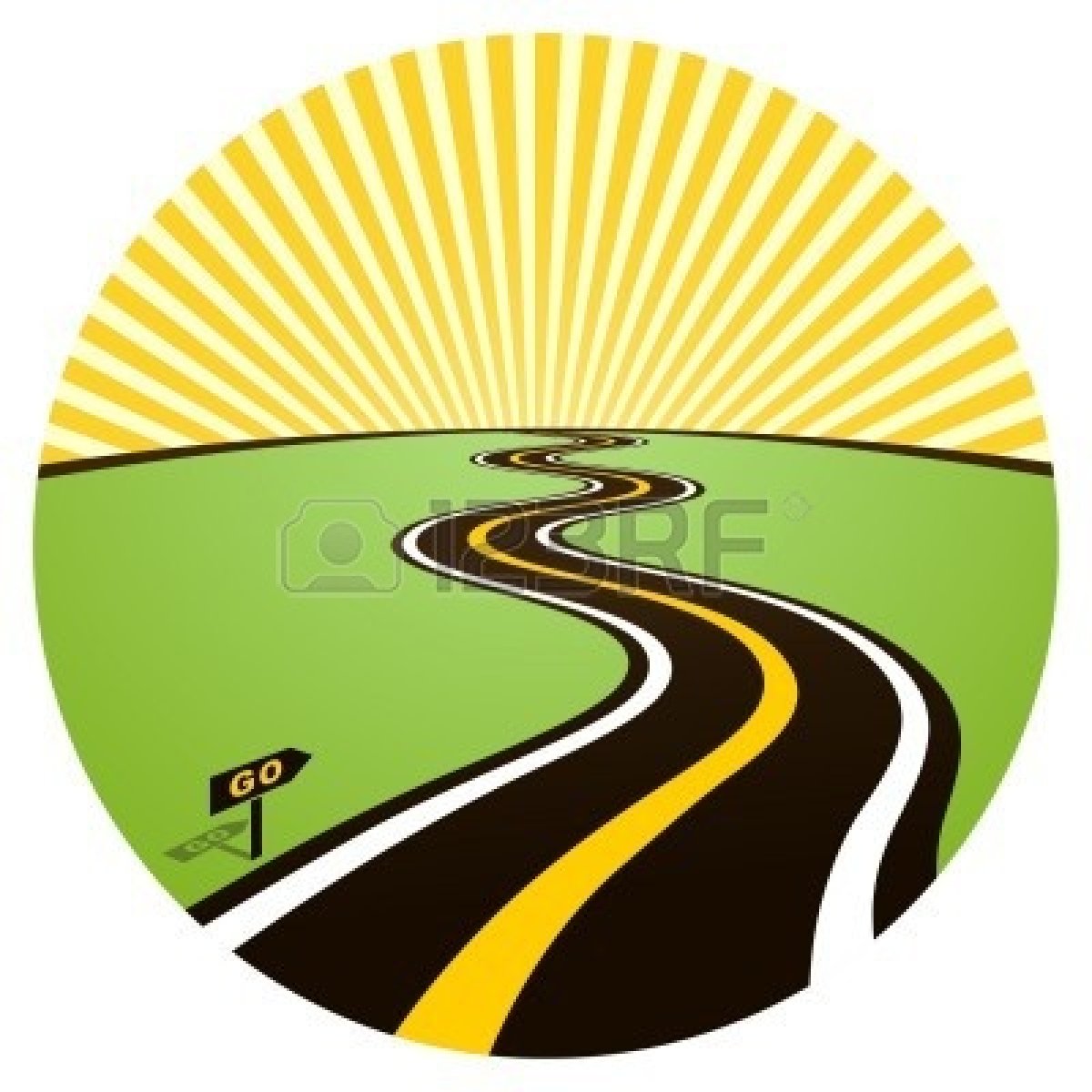 1200x1200 Road Map Clip Art