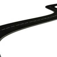 200x200 Road Map Clipart