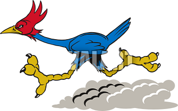 361x224 Roadrunner Clipart Mascot